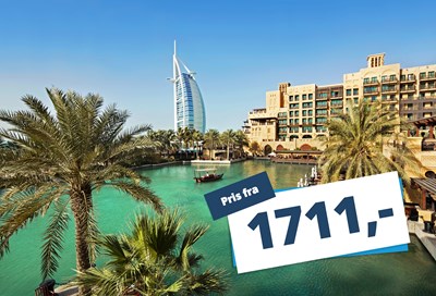 Imponerende Dubai fra kun 1711,- Imponerende Dubai fra kun 1711,-