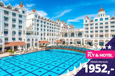 5-stjernede rejser med All Inclusive fra kun 1952,- 5-stjernede rejser med All Inclusive fra kun 1952,-
