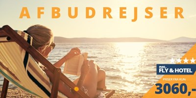 4-stjernede afbudsrejser i juli fra kun 3060,- ?? 4-stjernede afbudsrejser i juli fra kun 3060,- ??