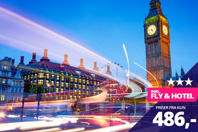 Efterårs-smuttur til London fra kun 486,- Efterårs-smuttur til London fra kun 486,-