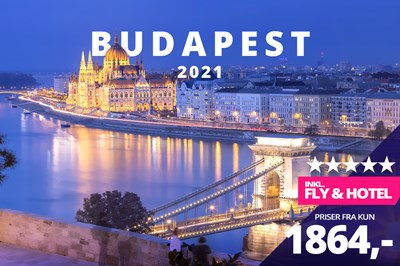 5-stjernet wellness getaway i hjertet af Budapest fra kun 1864,-