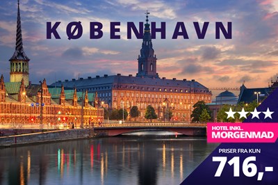Juletur til København med overnatning på Phoenix Copenhagen inkl. morgenmad fra kun 716,- Juletur til København med overnatning på Phoenix Copenhagen inkl. morgenmad fra kun 716,-
