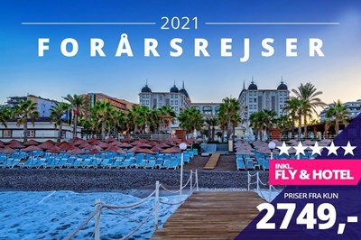 5-stjernede luksusrejser til foråret fra kun 2749,- ??☀️ 5-stjernede luksusrejser til foråret fra kun 2749,- ??☀️