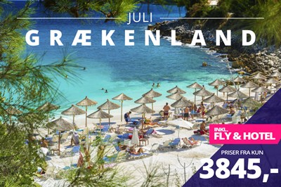 Rejs til Grækenland i juli fra 3845,- ?? ☀️ Rejs til Grækenland i juli fra 3845,- ?? ☀️