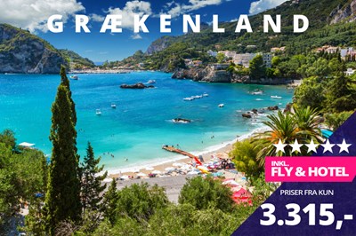 Find din 5-stjernet drømmerejse til Grækenland fra kun 3.315,- ✈️☀️??