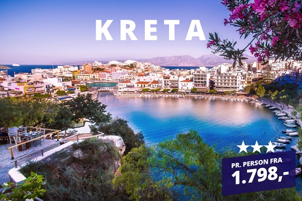 Find din sommerrejse til herlige Kreta!?
