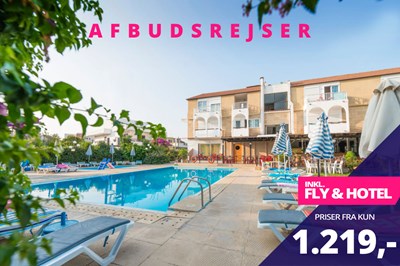 Find din afbudsrejse fra kun 1.219,- Find din afbudsrejse fra kun 1.219,-