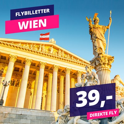 Wien tur/retur til historisk lavpris!