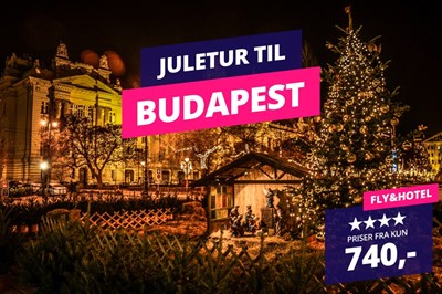 Juletur til Budapest fra 710,-