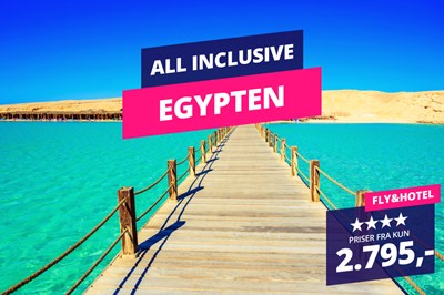 Varme rejser til Egypten med All Inclusive fra 2.795,-?