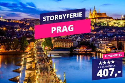 Hvem fortjener en forlænget weekend i Prag?