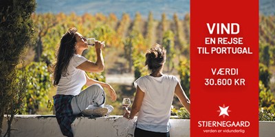 VIND en rejse for to til Pragtfulde Portugal med Stjernegaard VIND en rejse for to til Pragtfulde Portugal med Stjernegaard