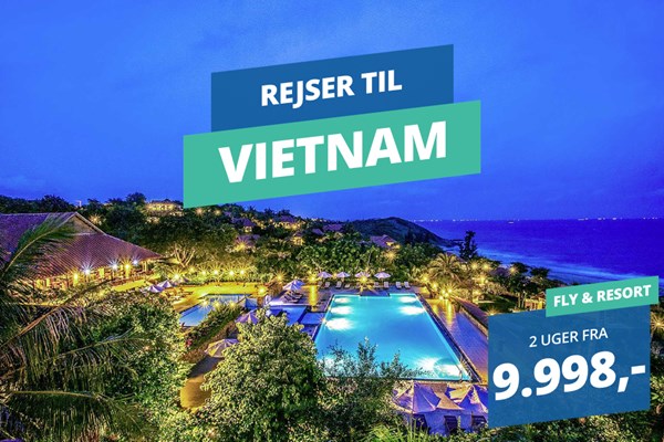 Nyd en herlig badeferie i Vietnam – 2 uger for 9.998,-