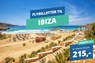 Flybilletter tur/retur til Ibiza fra 215,-