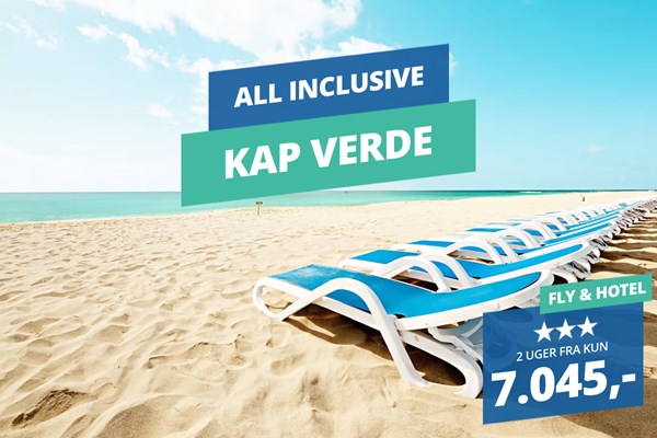 Imponerende Kap Verde – 2 uger fra 7.045,- med All Inclusive!