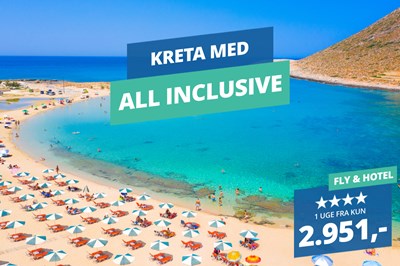 4★ All Inclusive på Kreta i 2024 – Book din rejse fra 2.951,-