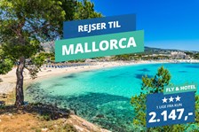 Rejs billigt på badeferie til Mallorca – 1 uge på Mallorca inklusiv fly og 3? hotel fra 2.147,-