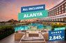 Oplev luksus på din forårsferie med 5-stjernede All Inclusive-rejser til Alanya fra kun 2.845,-