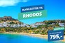 Flyv billigt til Rhodos i weekenden for kun 795 tur/retur!