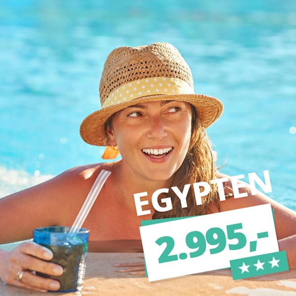 Nyd solen i Egypten – All Inclusive rejser fra kun 2.995,-