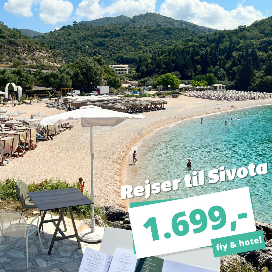1 uge i Sivota i maj for KUN 1.699,-