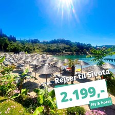 En uge i smukke Sivota? Nu fra kun 2.199 kr. inkl. hotel og fly