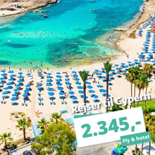 1 uge på Cypern – Afbudsrejser fra 2.345,-