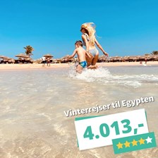4★ vinterrejser til Egypten med All inclusive fra 4.013,-