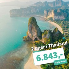 Start efteråret med 2 uger i Thailand inkl. fly t/r og 4? hotel fra 6.843,-