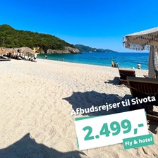 1 uge i Sivota – Afbudsrejser fra 2.499,-