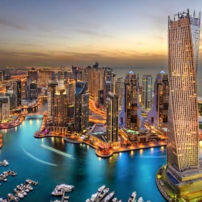 Afbudsrejser til Dubai