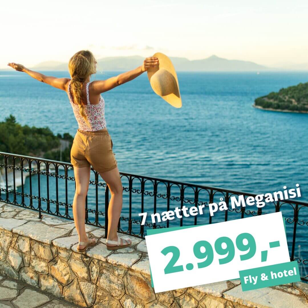 7 nætter på Meganisi med All Inclusive & Ø-All Inclusive i maj fra kun 2.999,-!