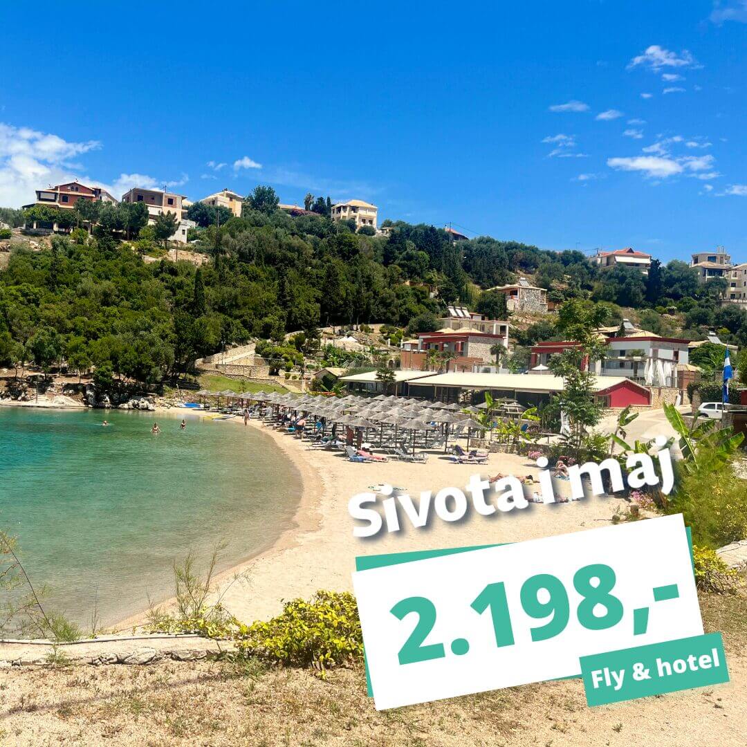 1 uge i Sivota i maj for KUN 2.198,-