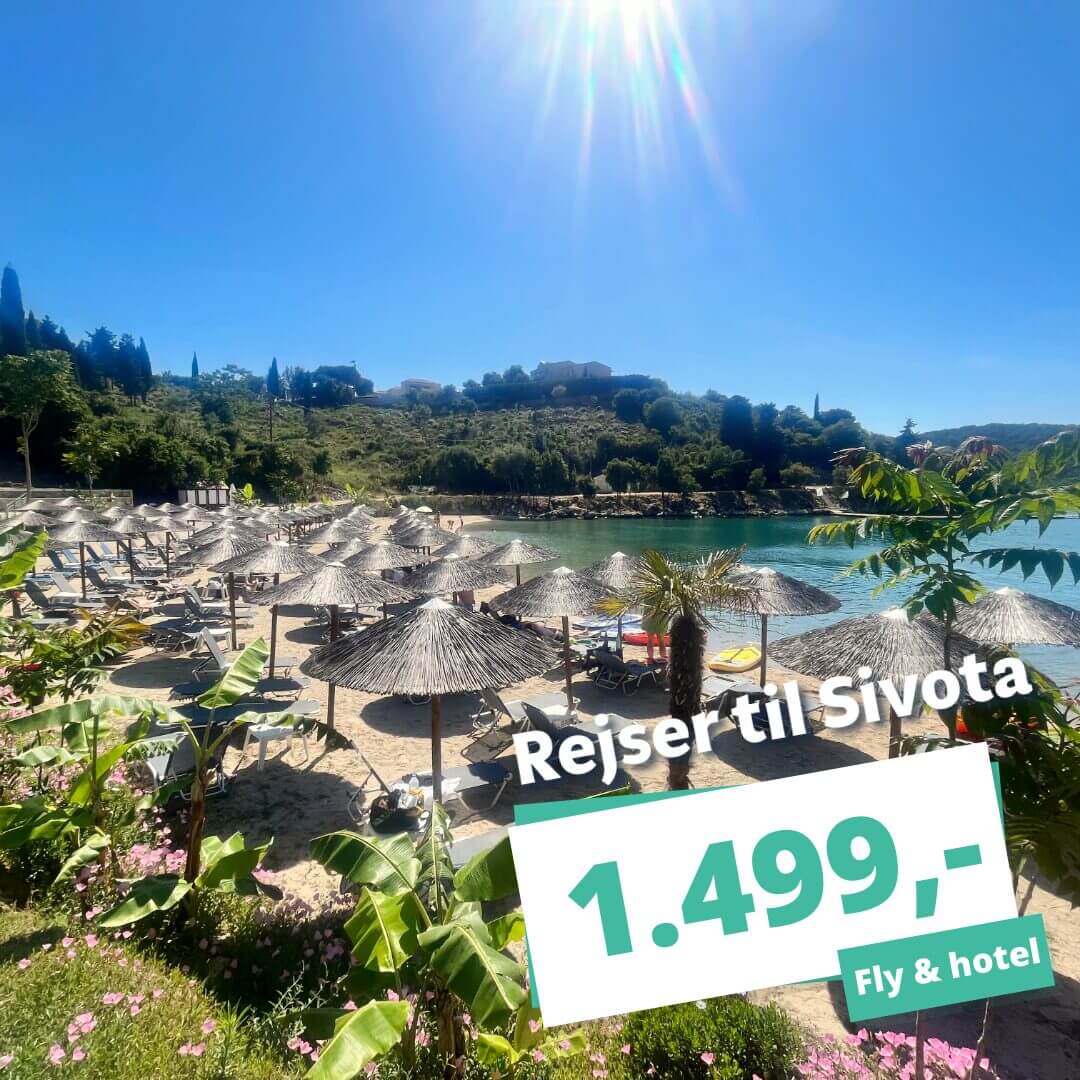 En uge i smukke Sivota? Nu fra kun 1.499 kr. inkl. hotel og fly